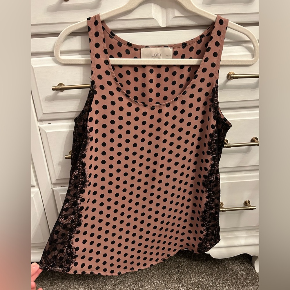 Polka Dot Dress Tank